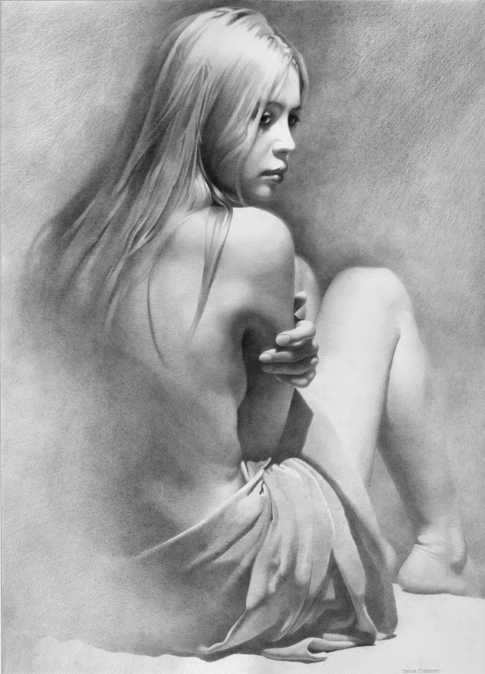 Erotic drawings in graphics
