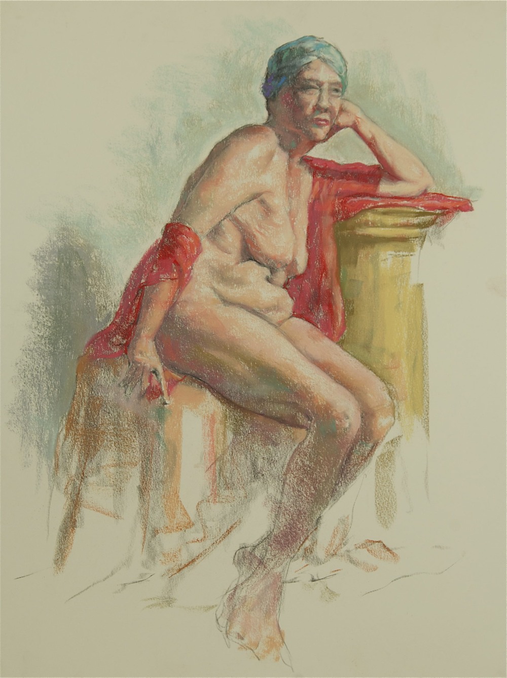 Fantasy drawings of a girl nude