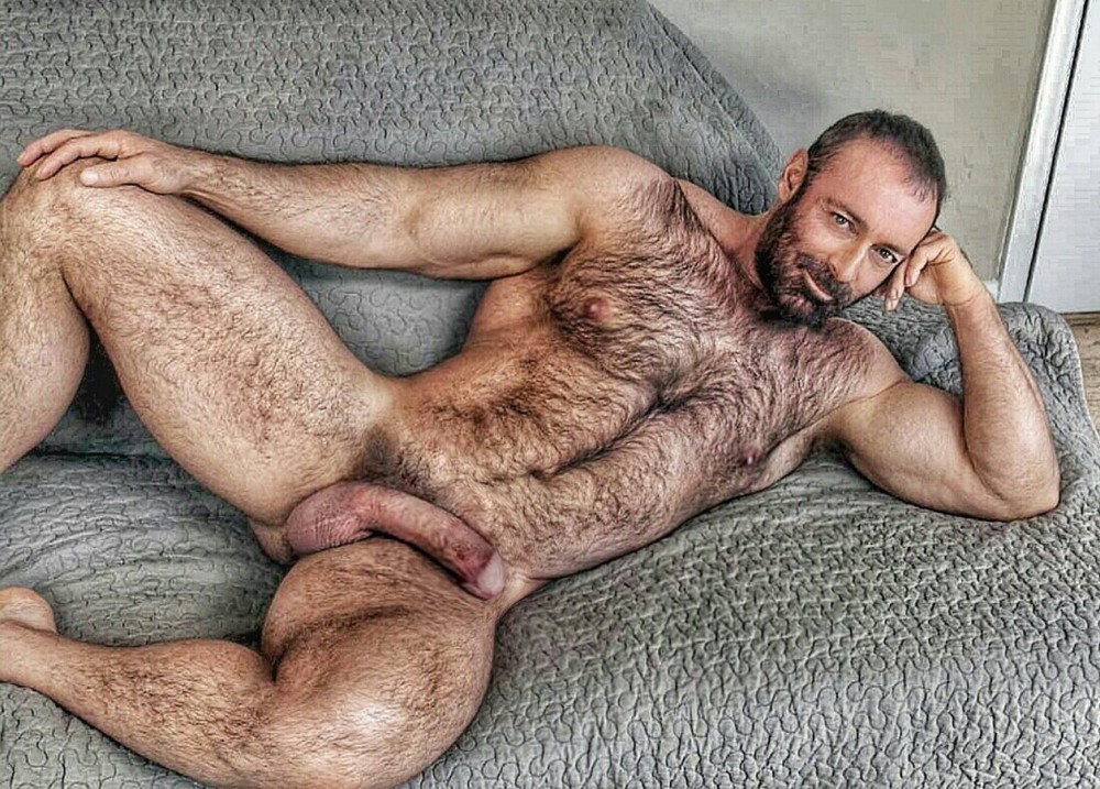 Hairy man with vagina