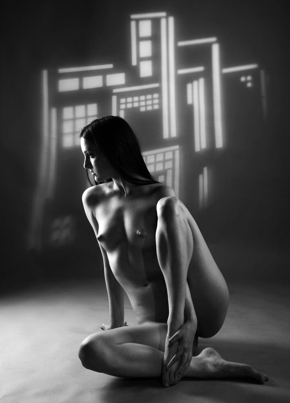Photography in the style of nude