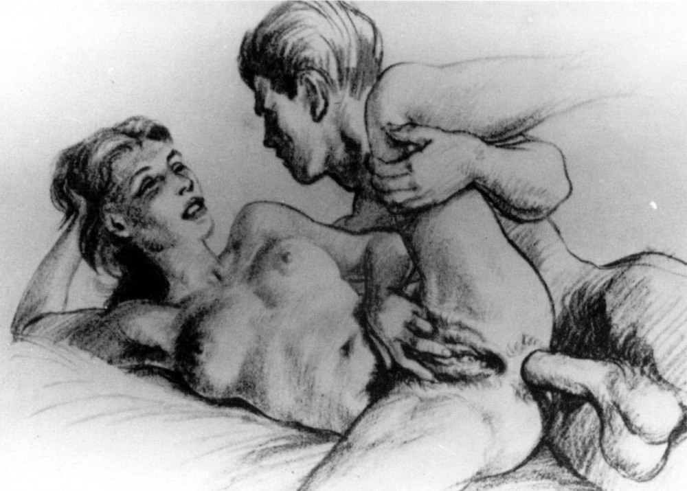 Johann Nepumuk Heiger Erotic engravings