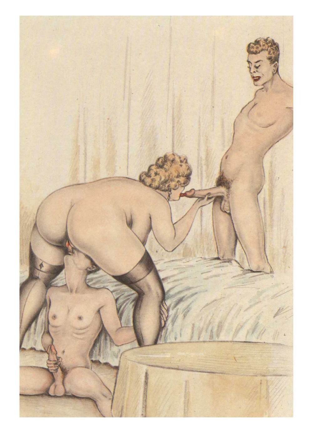 Pornographic graphics