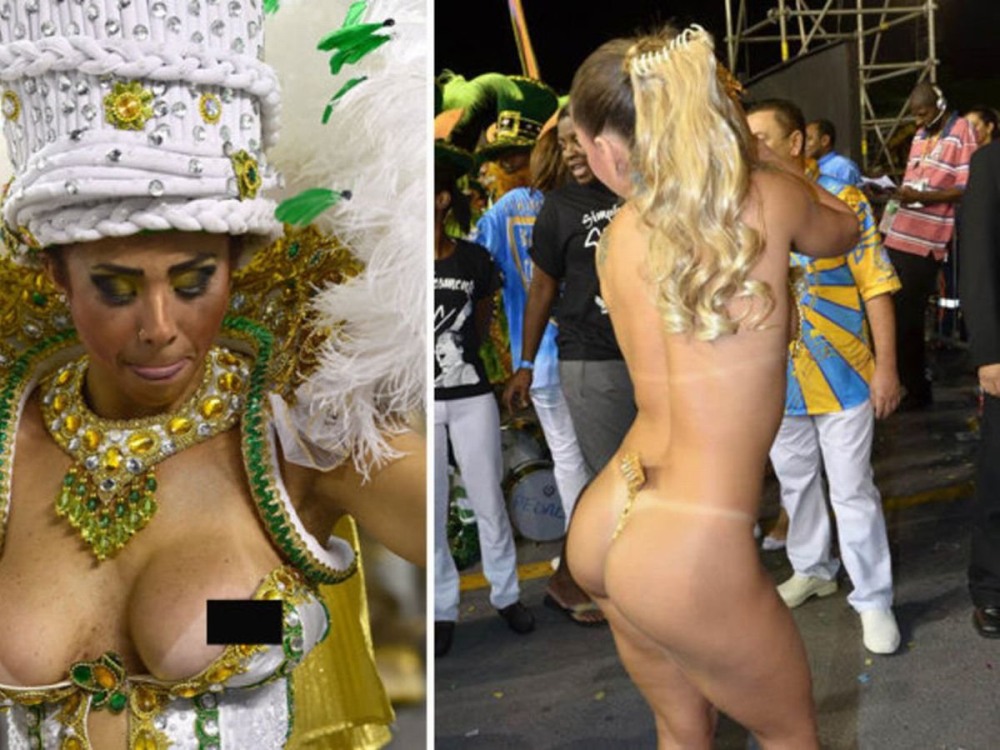 Naked carnival Brazil 1986