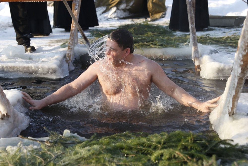 Kolpino Epiphany bathing 2021