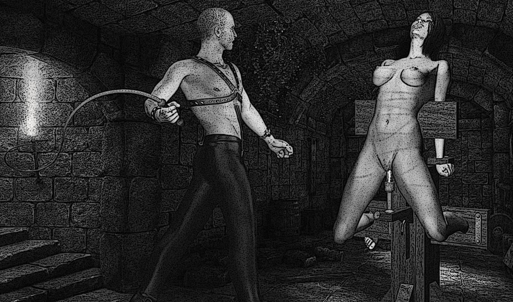 Naked women before execution