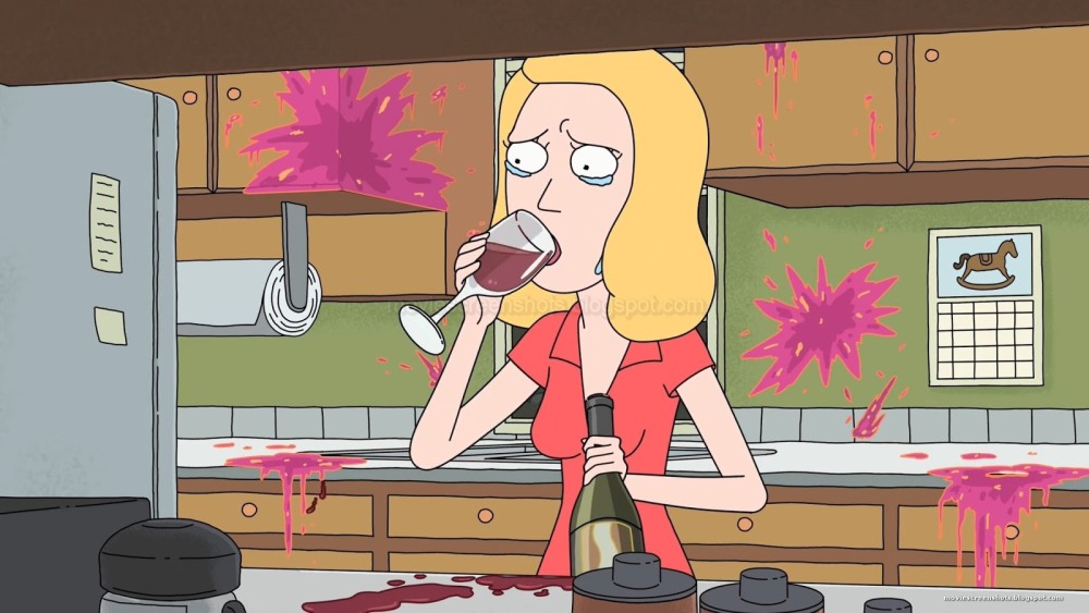 Rick Sanchez and Beth Smith