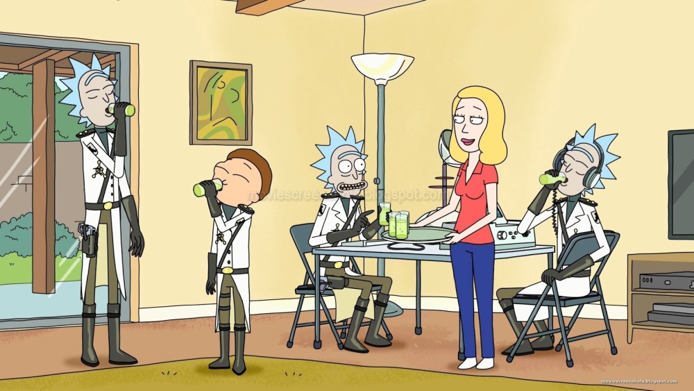 Rick Sanchez and Summer