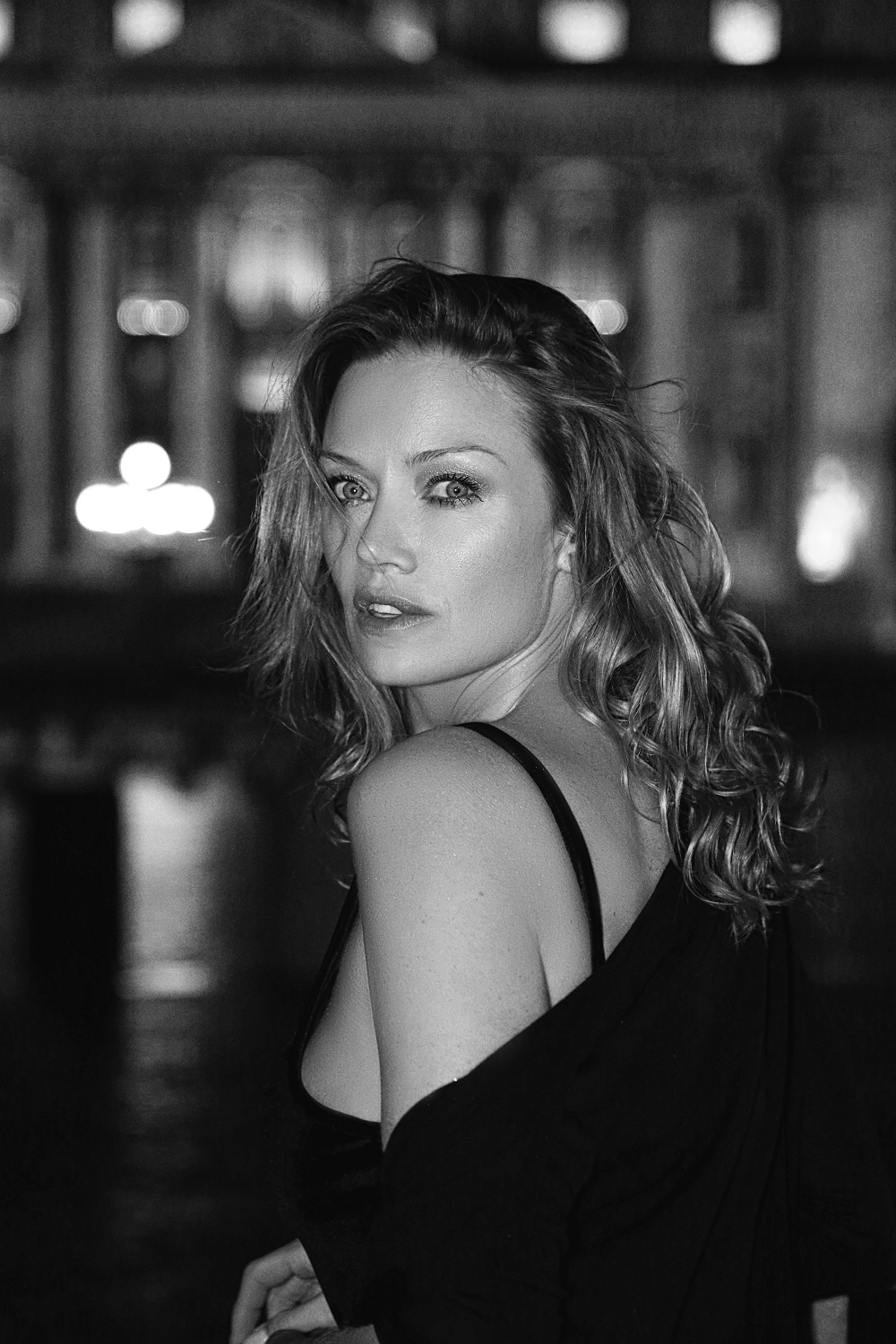 Carolina Voznyatski in a swimsuit