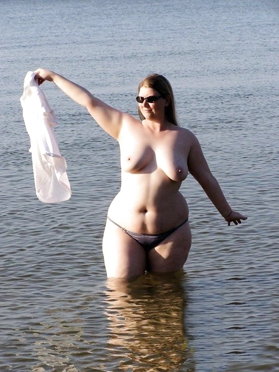 Naked adult women on the beach