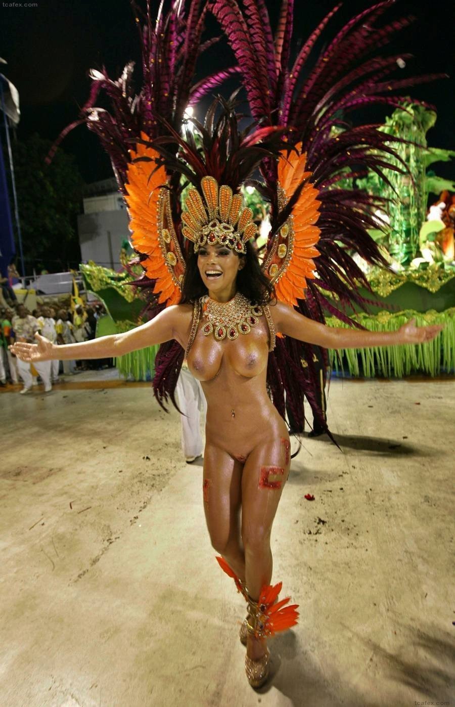 Brazilian carnival naked