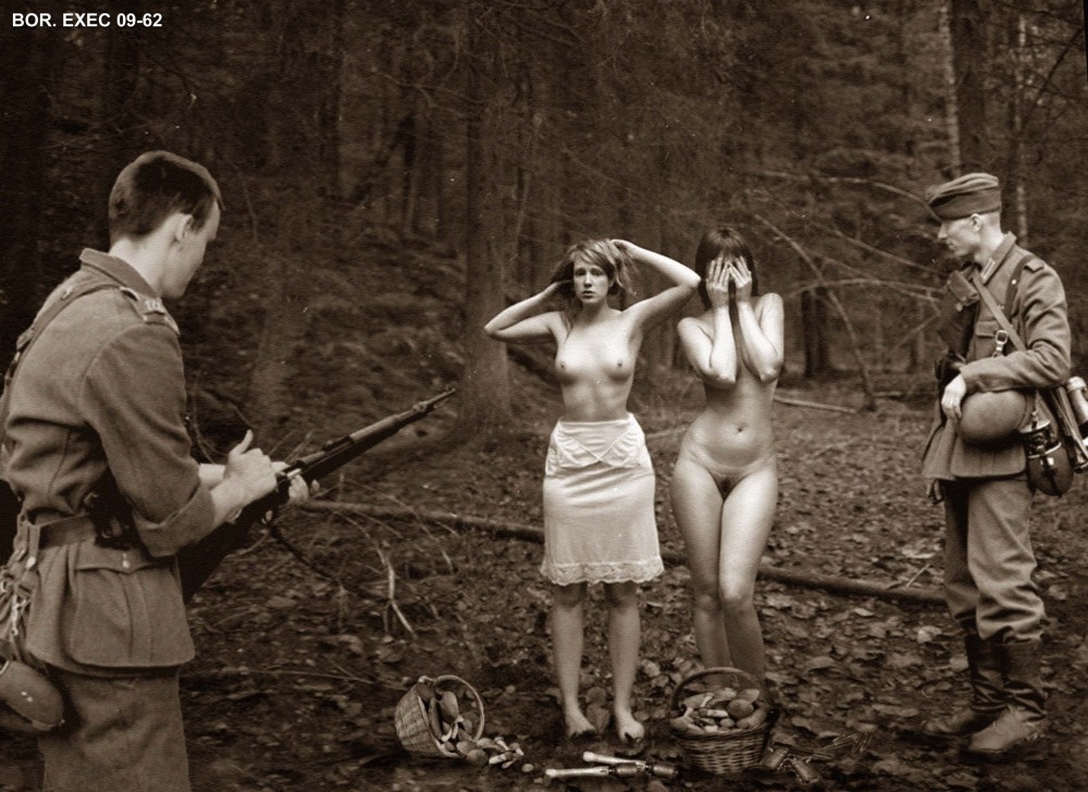 Executed naked women