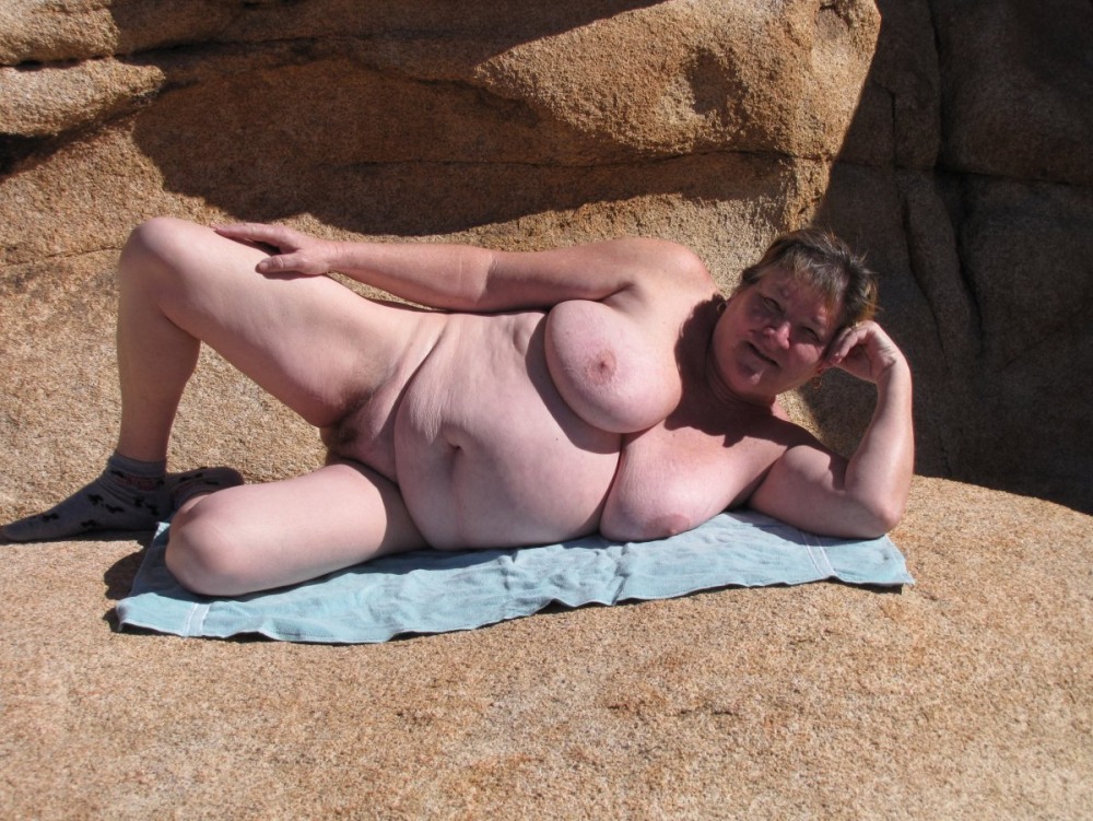 Naked thick women on the beach