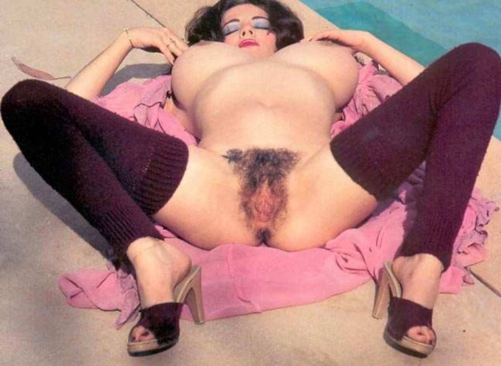 Young hairy retro