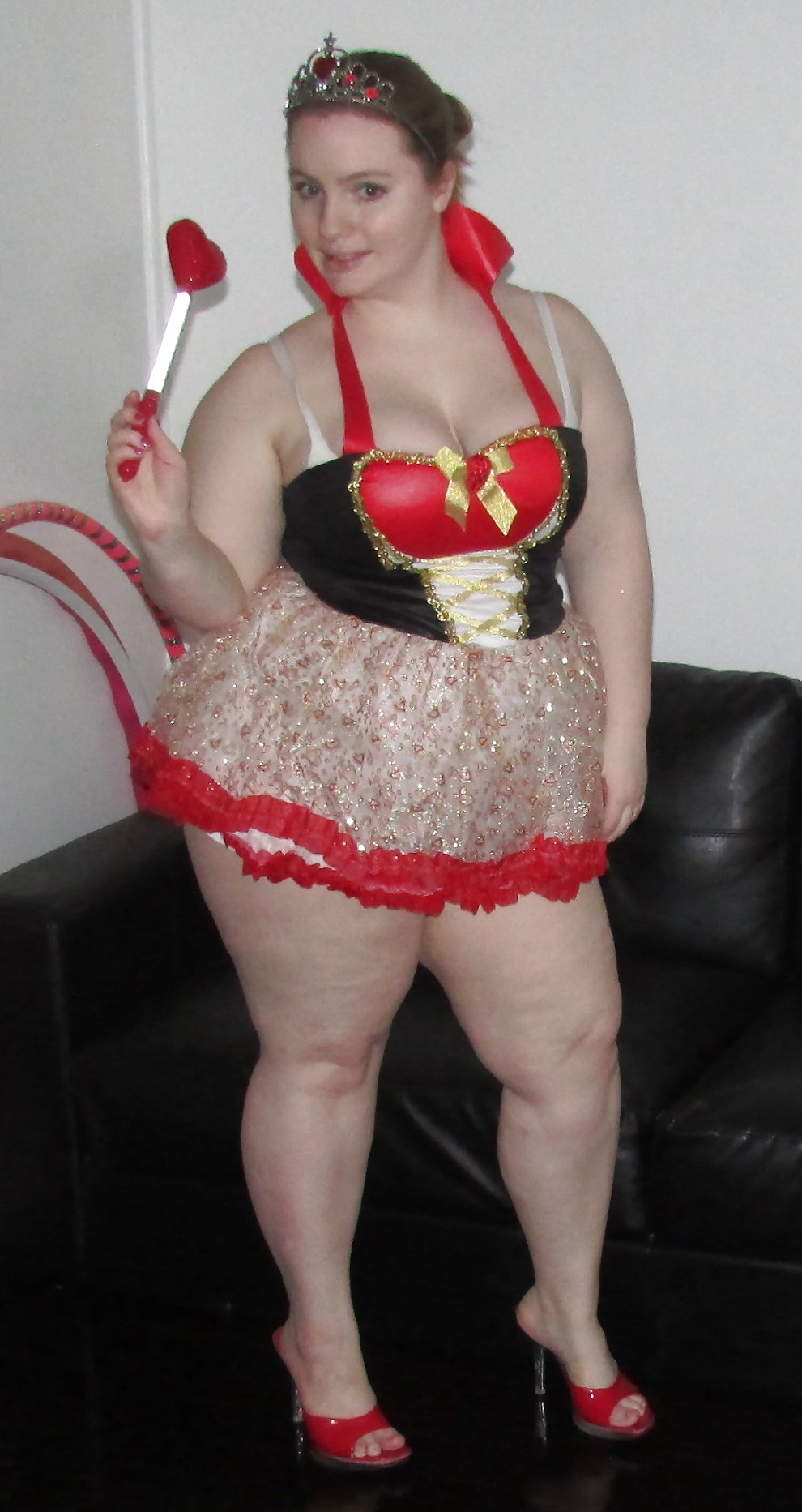Elderly bbw in mini dresses
