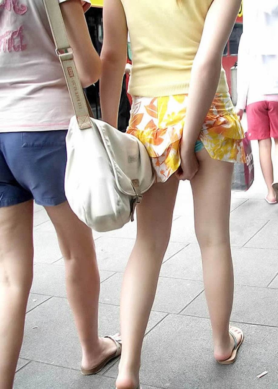 Guy in a Skirt with No Underwear