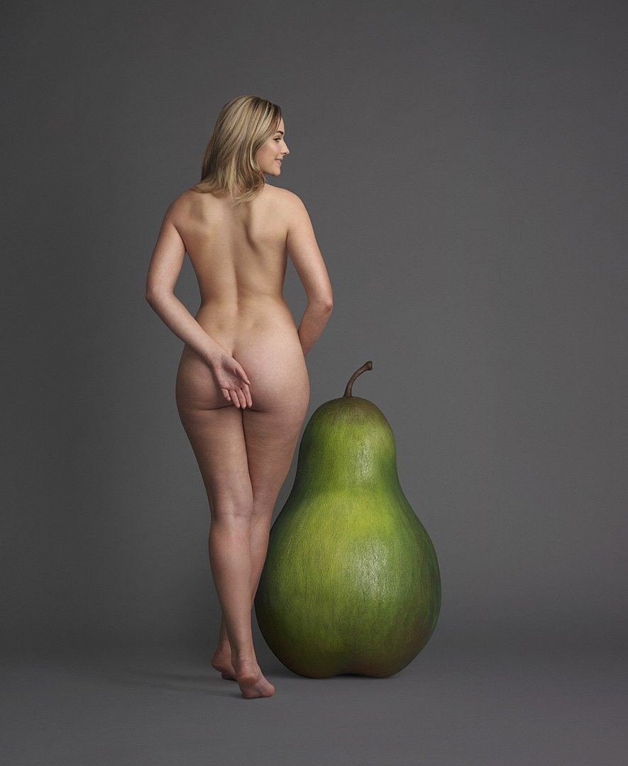 Pear shape, porn, anal