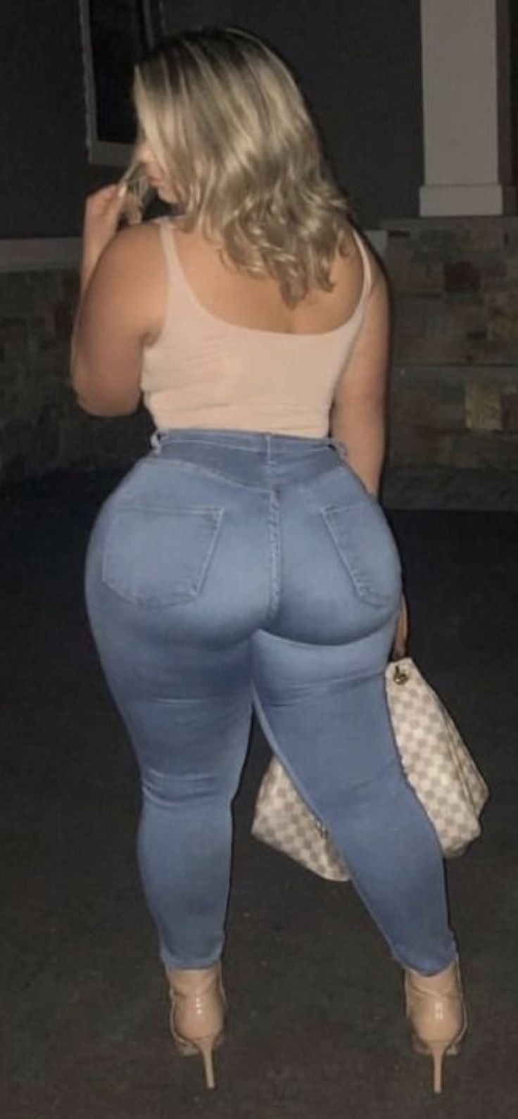 Huge white ass