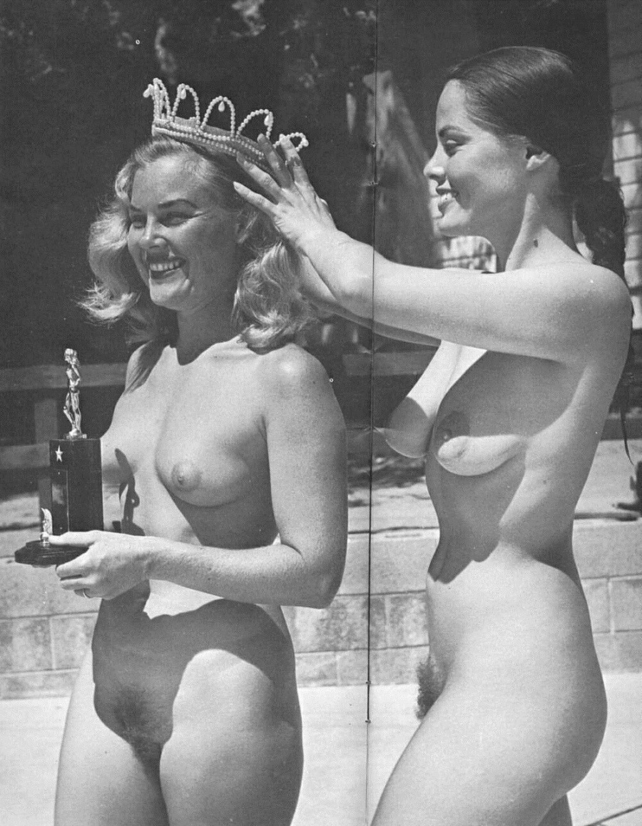 Retro naked young girls
