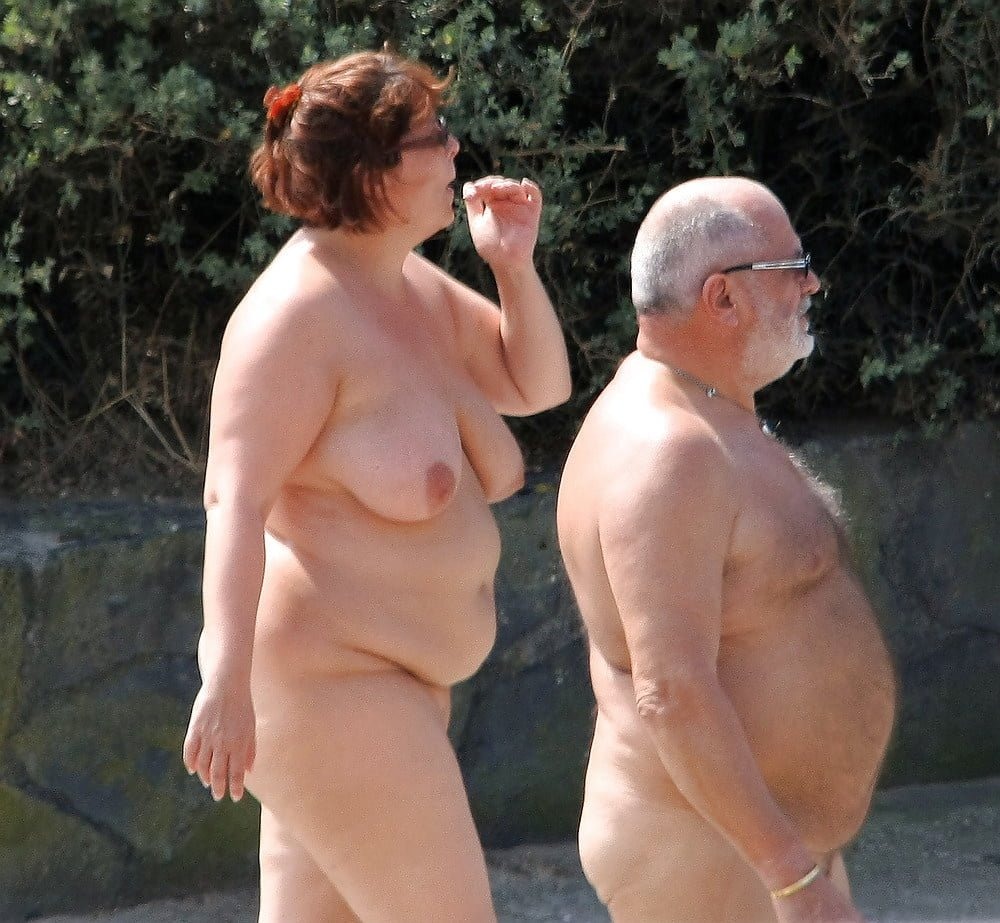 Mature women on a nudic beach