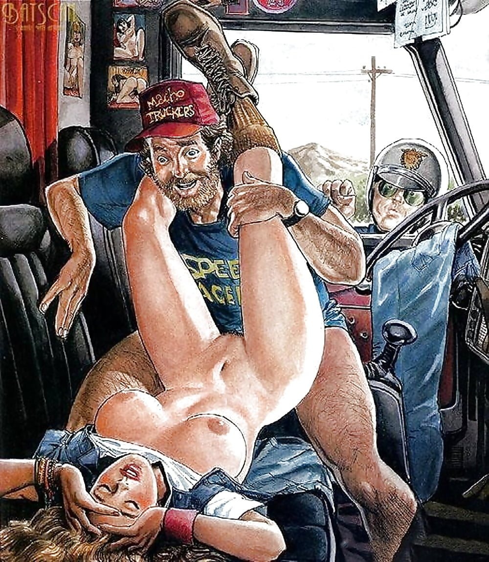 Modern pornographic painting Orgy