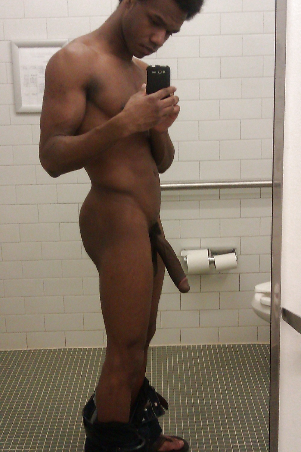 Hairy pitching with large penis