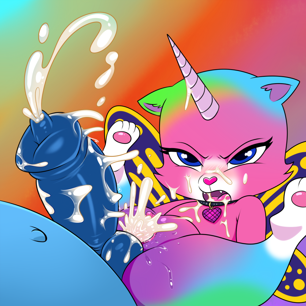 Reinbow Butterfly Unicorn Kitty Sekas