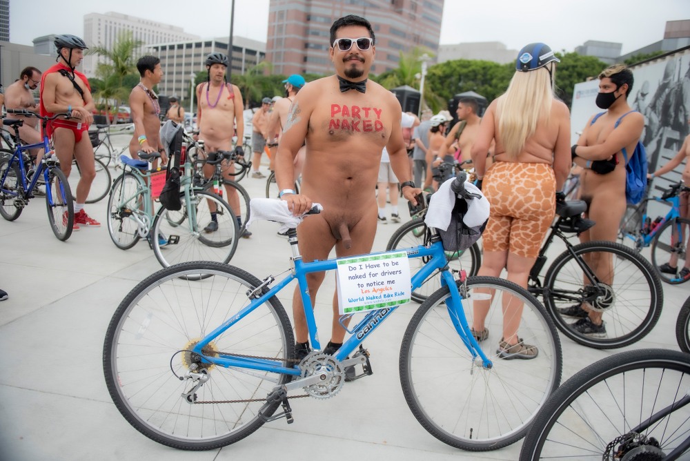 Amsterdam Naked cyclists