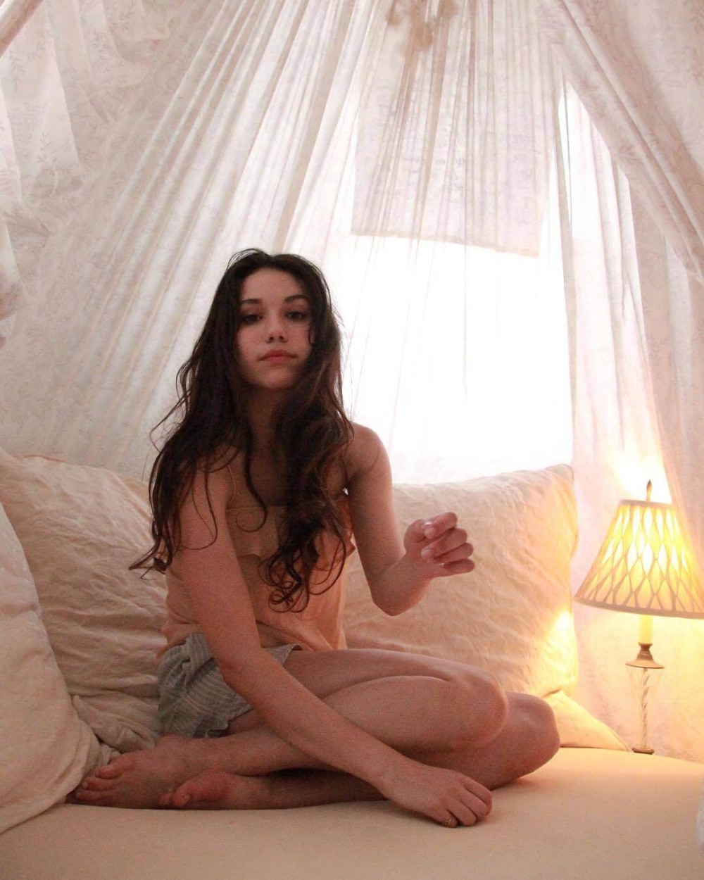 Tanya Grace in a bra