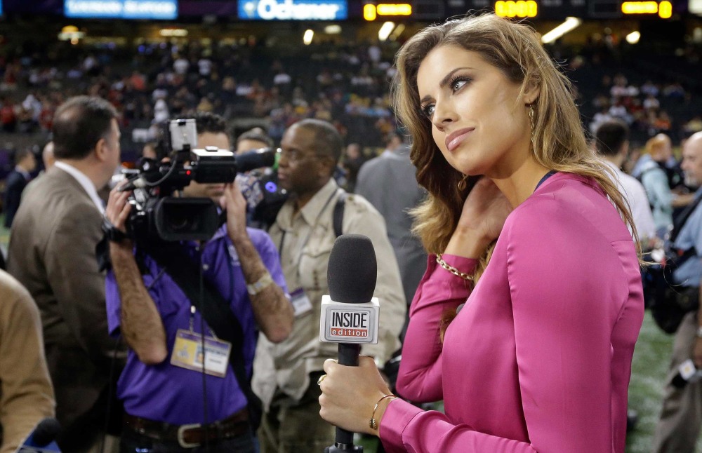 Reporter about sports