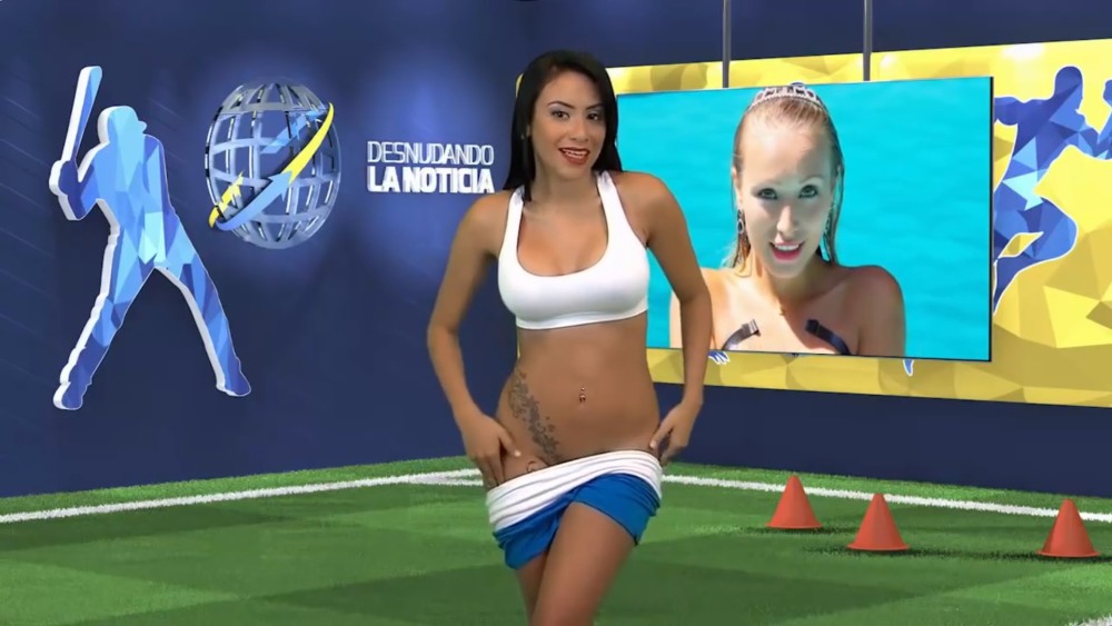 TV presenter from Venezuela Yuvi Paljares