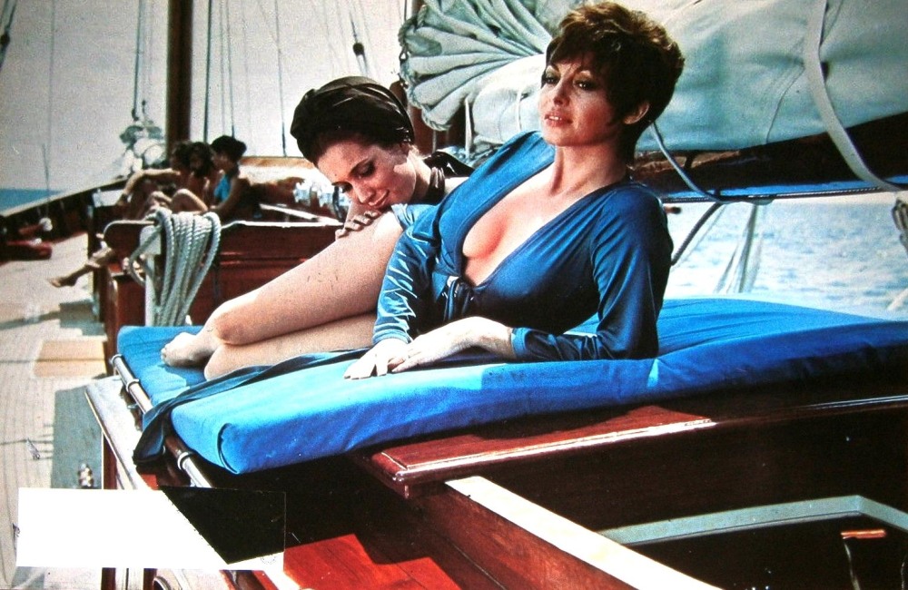 Angelica shooting the film