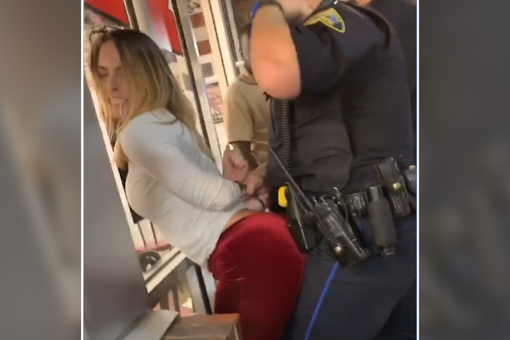 FAKE Arrest