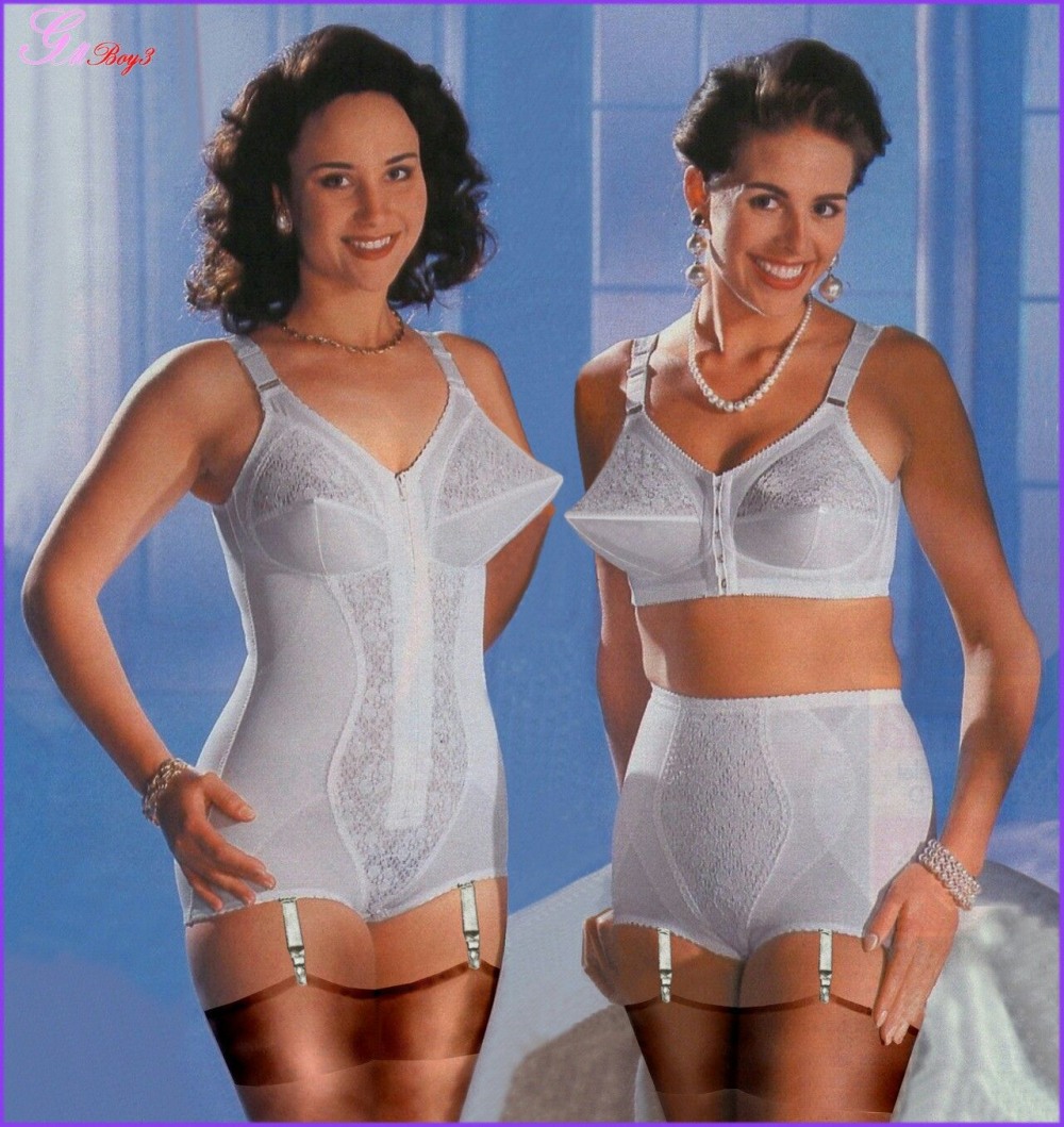 Ladies in combinations and pantalons