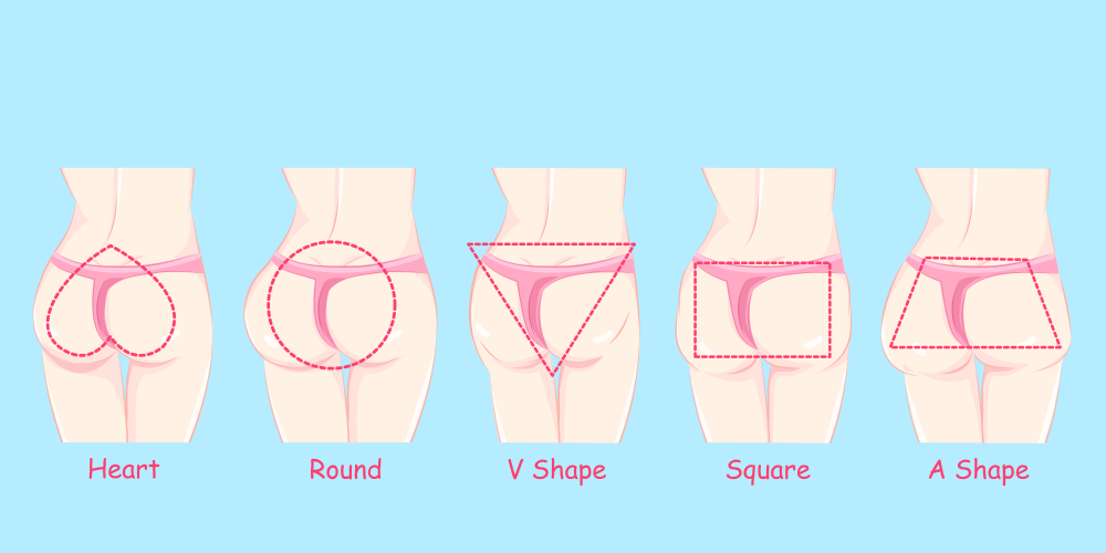 The pear -shaped figure is naked