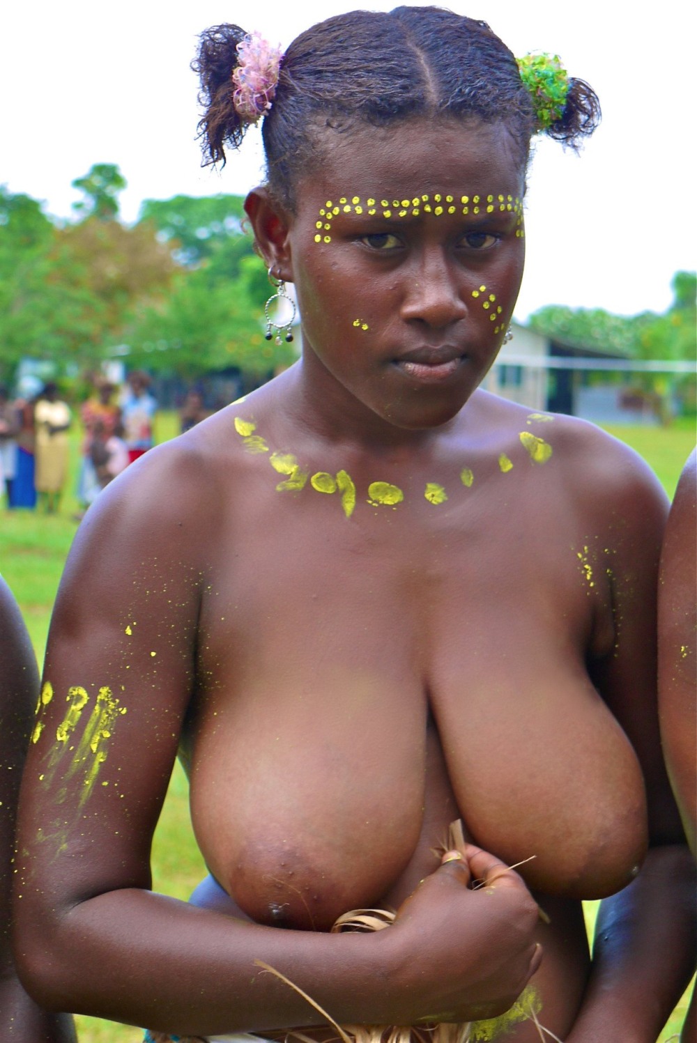 Naked African women