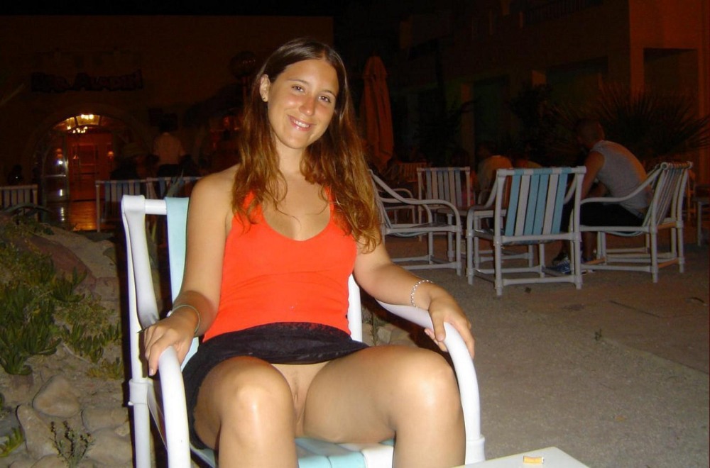 Pussies in transparent panties