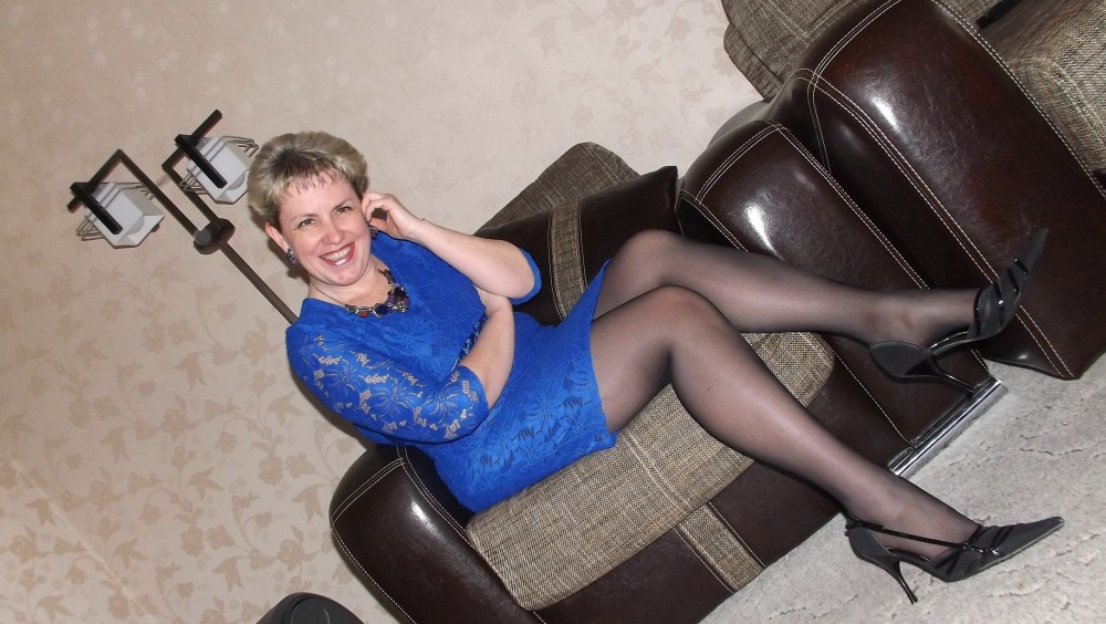 Older women in pantyhose