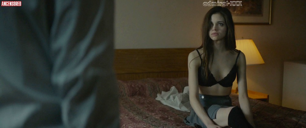 India Ashley Dark Mirror Bed Scenes