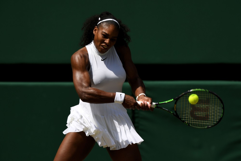 Priest tennis players Serena Williams