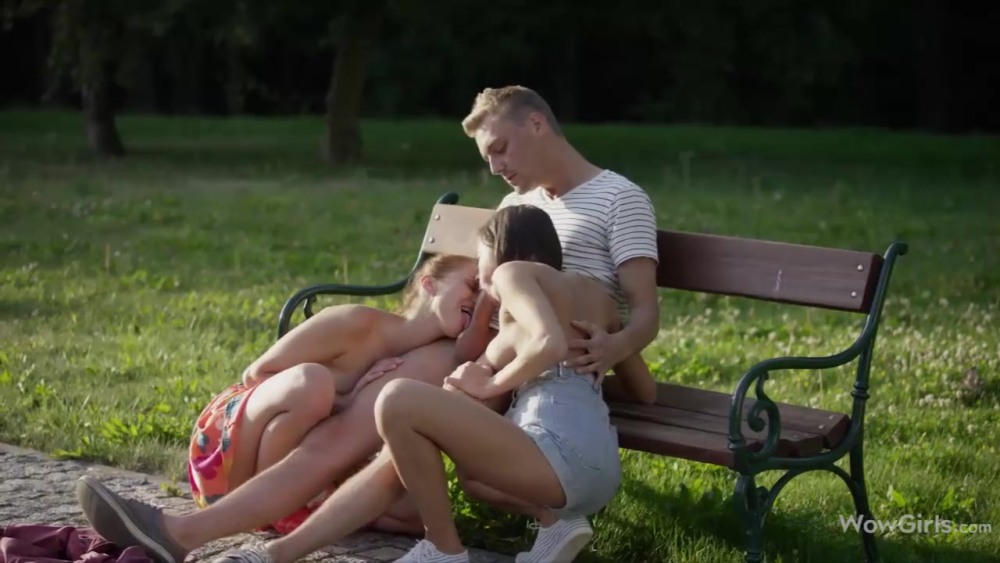 Fucking drunken women in the park