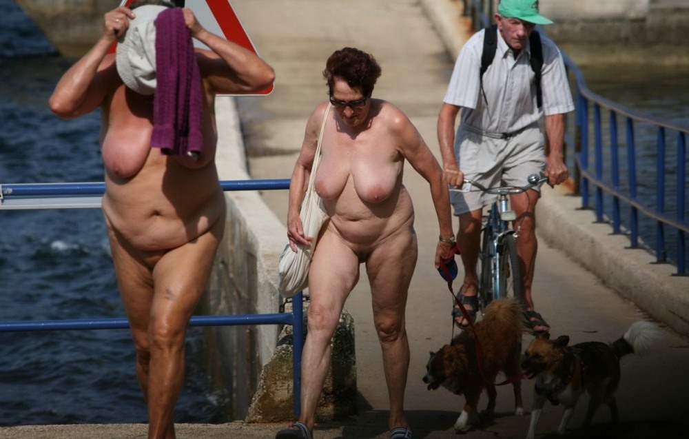 The festival old women nudists