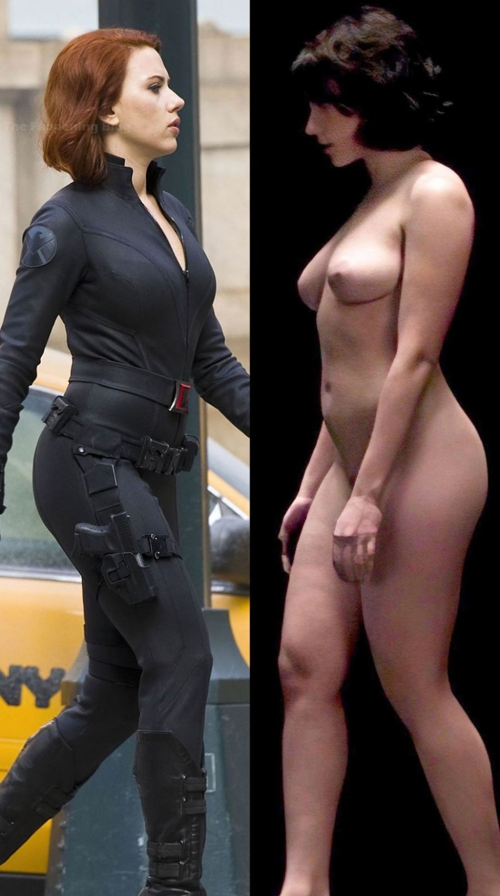 Scarlett Johansson Naked in the film