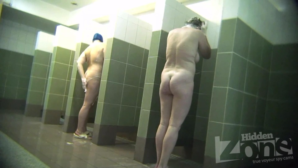 Mom in the shower hidden camera