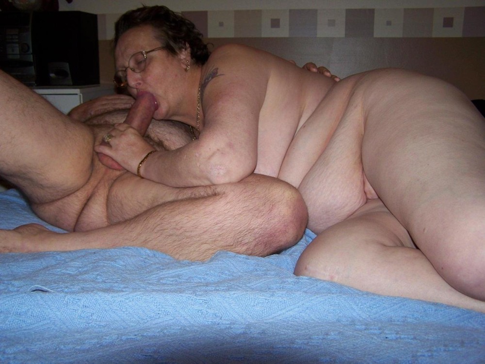 The vagina of the thick old women