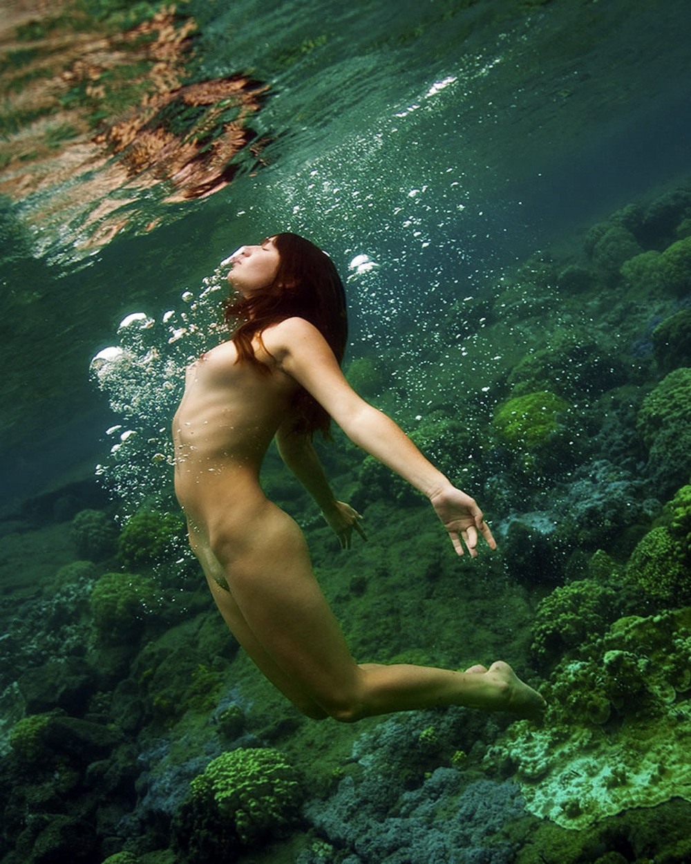 Dive -haired man Natalya Avseenko