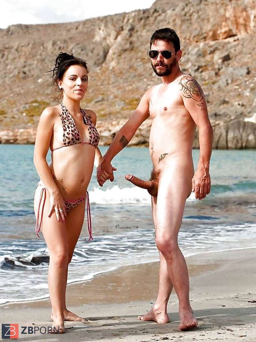 Couple Goes Completly Nude on Live Photo