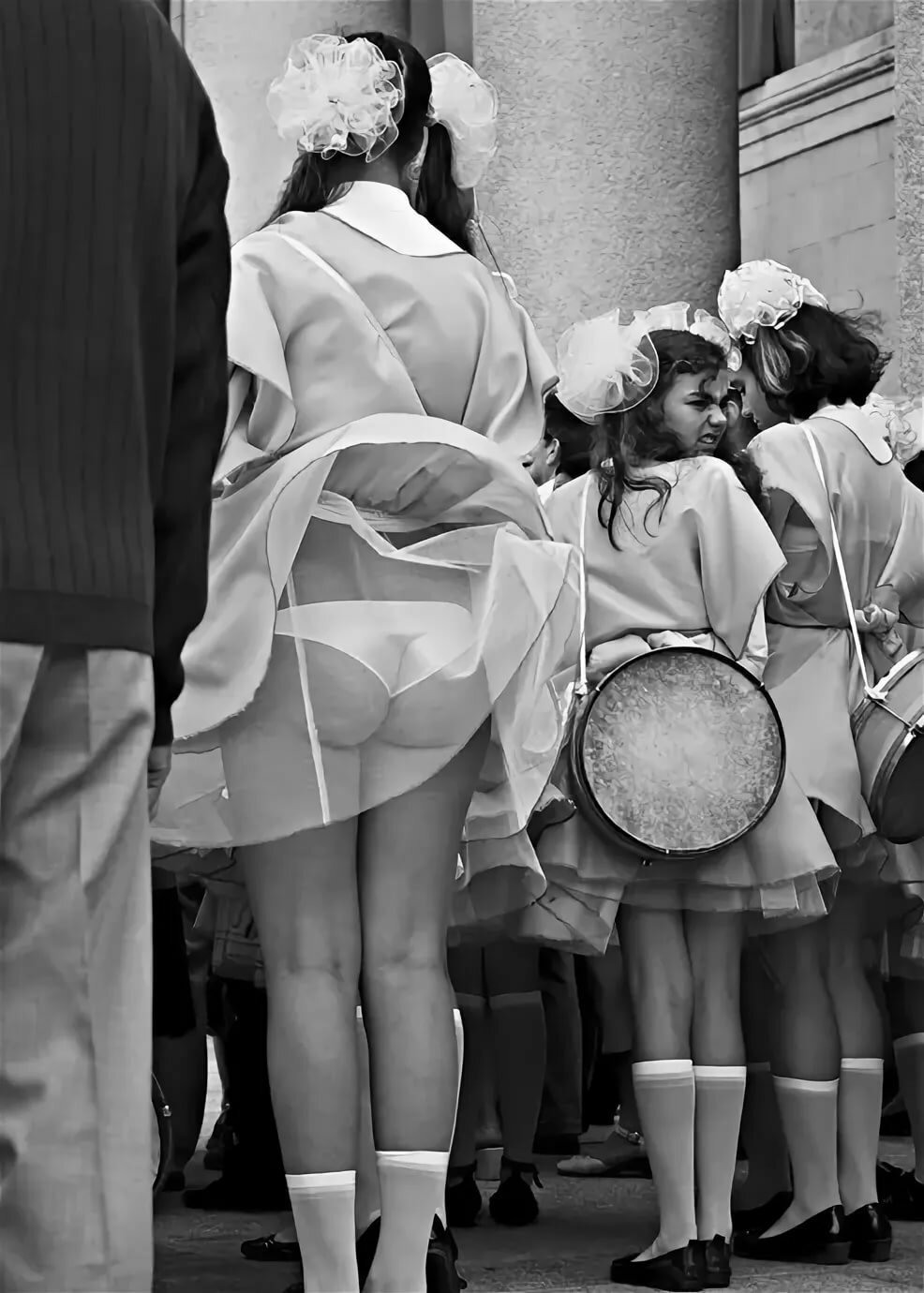 Soviet schoolgirls