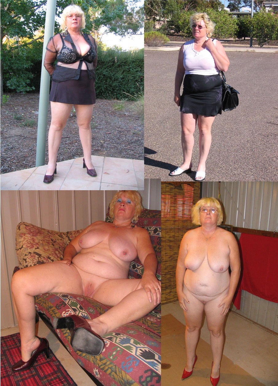 Naked women after the wedding