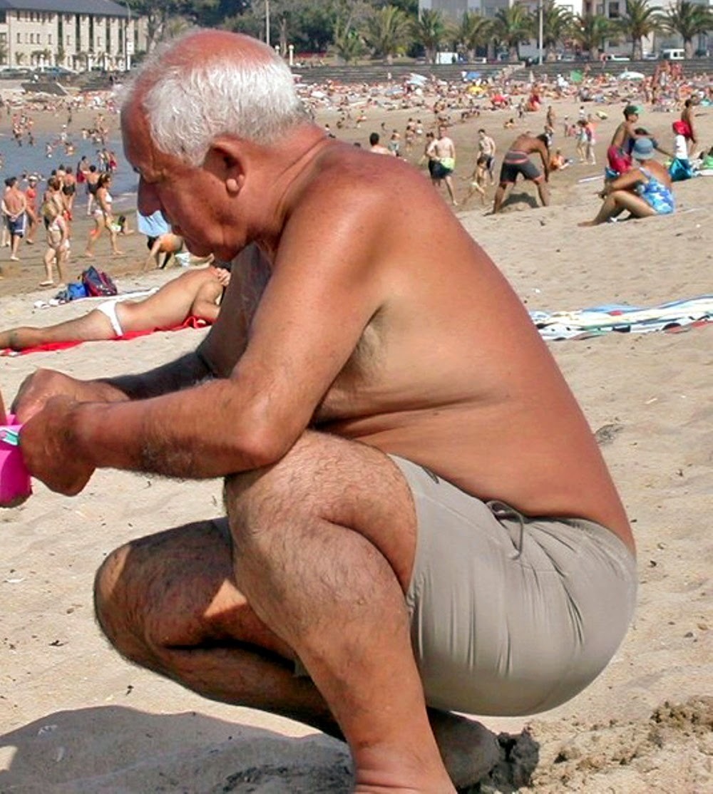 Pornography with elderly men