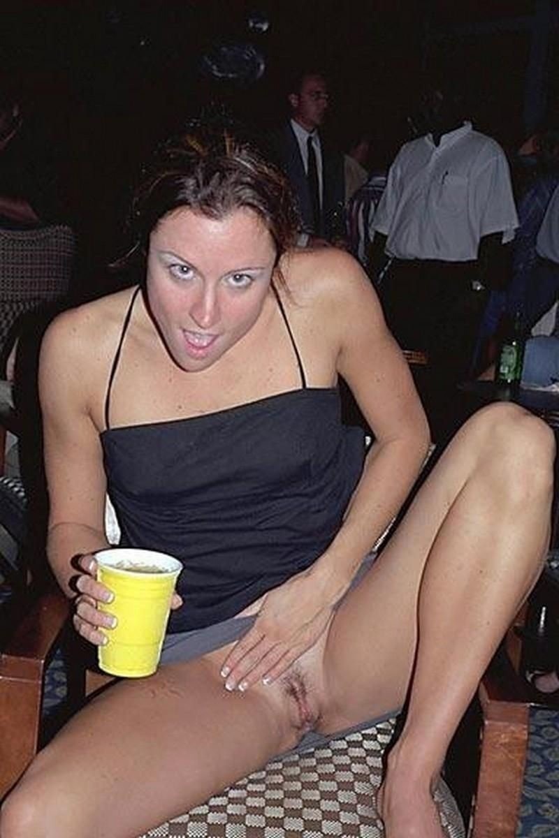 The drunk lit a pussy